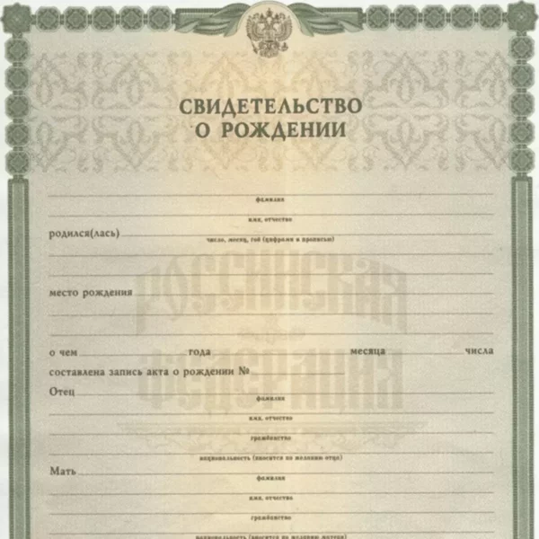 Birth Certificate Translation