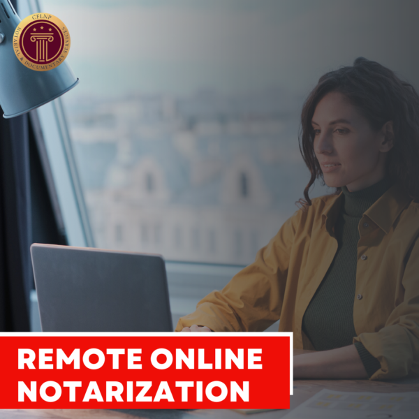 Remote Online Notarization